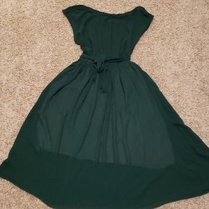Small soft silk chiffon dress